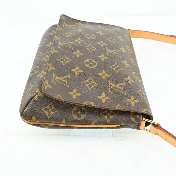 Authentic LOUIS VUITTON Monogram Musette Tango Short Strap Bag bsj710-112725 - Picture 3 of 16
